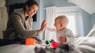 Anyone for Tennis? Serve and Return as a tool for baby brain development